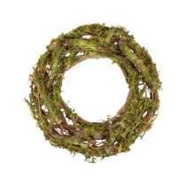 Krans naturlig krans träkrans grenar mossa glitter Ø28cm