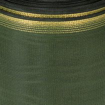 Artikel Kransband moiré mörkgrönt 100mm dekorativt band taftband