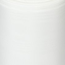 Artikel Vitt kransband 125mm 25m dekorativt band begravningsceremoni gravdekoration