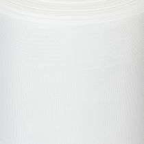 Artikel Vitt kransband, 200 mm brett, 25 m rulle, sorgband, rosettband, dekorativt band för begravningsblomster och högtider