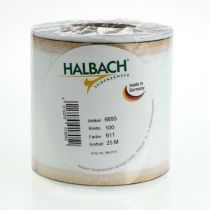 Artikel Vitt moiré-kransband med pärlkant och taftband, dekorativt band, sorgband, bredd 100 mm, längd 25 m