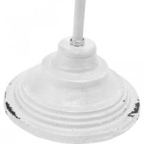 Artikel Kranshållare Shabby Chic Vit Kransställ Metall 4 Krokar H76cm