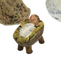 Artikel Födelsefigurer mix 4cm -11cm 8 st