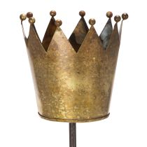 Artikel Dekorativ krona på pinne, vintagedekoration för krukväxter, 73 cm
