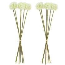 Artikel Konstgjord maskros konstgjorda blommor vit 48cm 12st