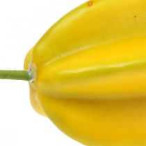 Konstgjord stjärnfrukt deco frukt konstgjord frukt Ø7,5cm 10,5cm