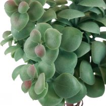 Konstgjorda eukalyptus konstgjorda växter för stickning 18cm 4st
