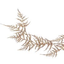 Artikel Konstgjord ormbunke Brun Konstgjord ormbunke Höstdekoration 72cm