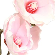 Artikel Konstgjord Magnoliagren Rosa Blommor Ø8cm L100cm
