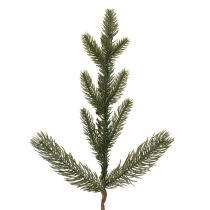 Artikel Konstgjord grangren med vita mini julgranskulor, 46 cm, 2 stycken
