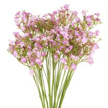 Artikel Konstgjord gypsophila gipsört i lila L68cm 4 st
