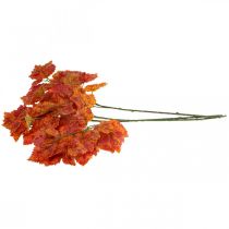 Artikel Konstgjorda vinblad Röd Orange Grön Konstgjorda växter 63cm 3st