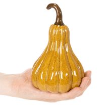 Artikel Dekorativ pumpa för bordsdekoration Halloween 18cm