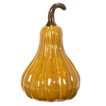 Artikel Dekorativ pumpa för bordsdekoration Halloween 18cm