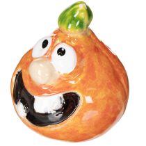 Artikel Dekorativ pumpafigur som rolig höstdekoration, 6 cm, 2 stycken