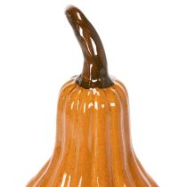 Artikel Keramisk pumpa höstbordsdekoration 26cm