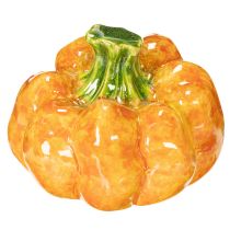 Artikel Pumpafigur för höstbordsdekoration, höstdekor, 10 cm, 2 stycken
