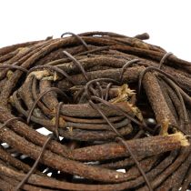 Artikel Vinranka, naturbrun, för dekoration, Ø14cm H14cm