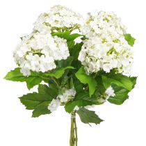 Artikel Konstgjorda Blommor Snowball Viburnum Konstgjord Vit 60cm 4 St