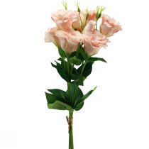 Artikel Konstgjorda blommor Eustoma Lisianthus rosa 52cm 5st