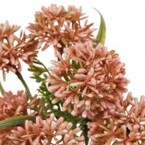 Konstgjorda blommor rosa allium dekoration prydnadslökar 34cm 3st i gäng
