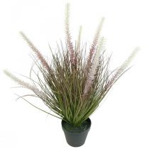 Konstgräs i kruka Lökgräs konstväxt H57cm