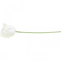 Artikel Konstgjorda rosor grädde vax rosor dekorativa rosor vax Ø6cm 18 st