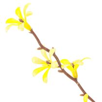 Artikel Konstgjord gren påskgula blommor dekorativ gren vår L138cm