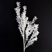 Artikel Konstgjord gren frostad dekorativ gren vinterdekoration vit 78 cm 2 st