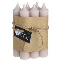 Artikel Korta stickljus färg ljusrosa 21×110mm 6 st