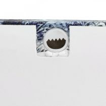 Artikel LED bild vinterlandskap park med lyktor LED väggmålning 58x38cm