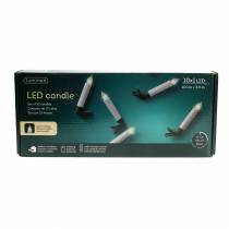 Artikel LED trädljus 10cm varmvita med fjärrkontroll 10st