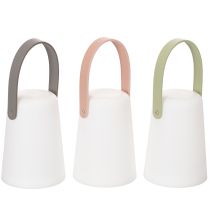 Artikel Lampa med handtag, bärbar LED-lampa för utomhus- och inomhusbruk, 22 cm, 3 stycken