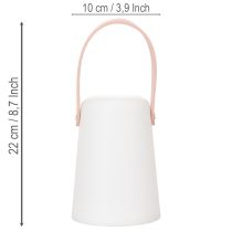 Artikel Lampa med handtag, bärbar LED-lampa för utomhus- och inomhusbruk, 22 cm, 3 stycken