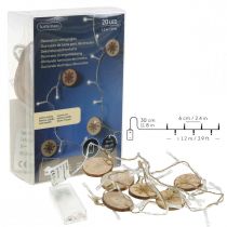 Artikel LED feljus inuti julbelysning träskivor L120cm