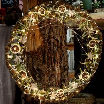 Artikel LED fairy lights varmvit girlander inuti för batteripaket om 100 st