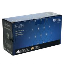 Artikel LED-ljusnät 180 varmvitt 2m x 2m för utomhusbruk