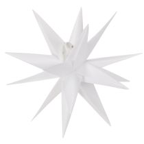Artikel Dekorativ LED-stjärna, varmvit, utomhus, med timer, 40 cm