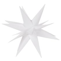 Artikel Dekorativ LED-stjärna, varmvit, utomhus, med timer, 40 cm