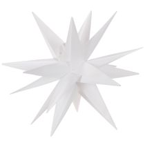 Artikel LED-stjärna Julstjärna Varmvit Timer Utomhus 60cm