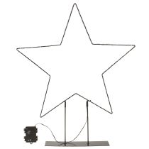 Artikel LED-stjärna stående 150 Micro LED varmvit metall Ø58cm
