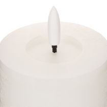 Artikel LED-blockljus, flimrande, med timer, Ø7 cm, 12 cm