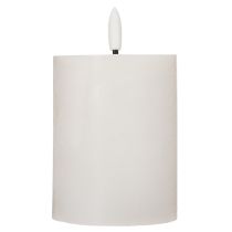 Artikel LED-blockljus, flimrande, med timer, Ø7 cm, 12 cm