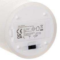 Artikel LED-blockljus, flimrande, med timer, Ø7 cm, 16 cm