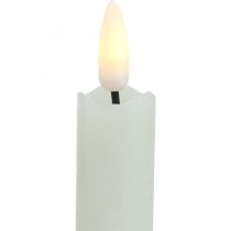 LED ljus vaxljus kräm för batteri Ø2cm 24cm 2st