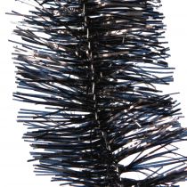 Artikel Tinsel girlander julgran i svart 270cm 2st