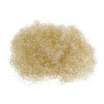 Artikel Glitter krullat guld-silver 50g