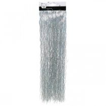 Artikel Glitter silverträddekoration Juldekoration 50cm