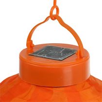 Artikel Lampion LED med solenergi 20cm orange