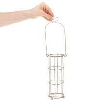 Artikel Trädgårdslykta, metallvindlampa Ø8,5 cm H23/18,5/14,5 cm 3-delat set